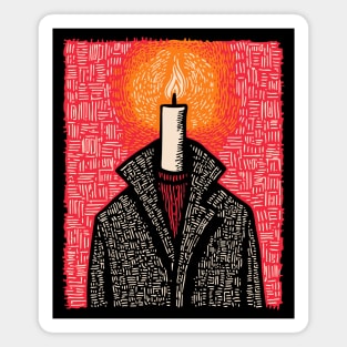 The Beacon | Conceptual Candle Art Magnet
